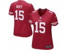 Women Nike San Francisco 49ers #90 Earl Mitchell Red Team Color Vapor Untouchable Limited Player NFL Jersey