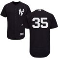 2016 Men's New York Yankees #35 Michael Pineda Majestic Navy Flexbase Authentic Collection Player Jersey