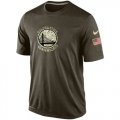 Mens Golden State Warriors Salute To Service Nike Dri-FIT T-Shirt