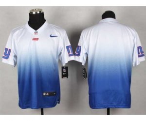 Nike jerseys new york giants blank white-blue[Elite II drift fashion]