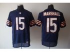 nike nfl chicago bears #15 brandon marshall blue[Elite][marshall]