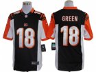 Nike NFL Cincinnati Bengals #18 A.J. Green Black Jerseys(Limited)