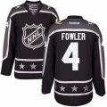 Mens Reebok Anaheim Ducks #4 Cam Fowler Authentic Black Pacific Division 2017 All-Star NHL Jersey