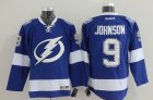 NHL tampa bay lightning #9 Johnson blue jerseys new