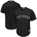 Rockies Blank Black 2019 Players Weekend Authentic Player Jersey
