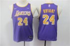 Lakers #24 Kobe Bryant Purple 2018-19 Youth Nike Swingman Jersey