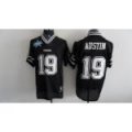 nfl dallas cowboys 19 austin black[50th patch]