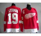 nhl deroit red wings #19 yzerman ccm red