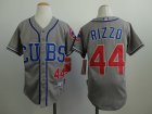 Youth mlb jerseys chicago cubs #44 rizzo grey