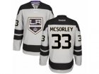 Mens Reebok Los Angeles Kings #33 Marty Mcsorley Authentic Gray Alternate NHL Jersey