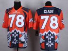 Nike Denver Broncos #78 Clady Jerseys(Style Noble Fashion Elite)