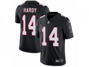 Mens Nike Atlanta Falcons #14 Justin Hardy Vapor Untouchable Limited Black Alternate NFL Jersey