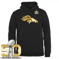 Nike Denver Broncos Pro Line Black Gold Super Bowl 50 Collection Pullover Hoodie