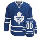 Customized Toronto Maple Leafs Jersey Blue Home Man Hockey