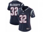 Women Nike New England Patriots #32 Devin McCourty Vapor Untouchable Limited Navy Blue Team Color NFL Jersey