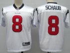 nfl houston texans #8 schaub white