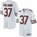 Mens Nike Chicago Bears #37 Bryce Callahan Limited White NFL Jersey