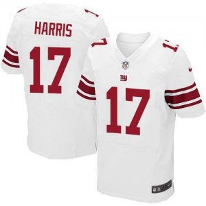 Nike New York Giants #17 Dwayne Harris white Jerseys(Elite)