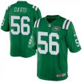 Nike New York Jets #56 Demario Davis Green Men Rush jerseys(Elite)