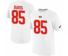 Nike San Francisco 49ers Vernon Davis Pride Name & Number T-Shirt White