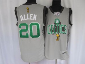 nba boston celtics #20 allen grey jerseys