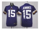 Nike Minnesota Vikings #15 Greg Jennings Purple Jerseys[Limited]