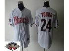 mlb Arizona Diamondbacks #24 Young white Cool Base 2011 All Star