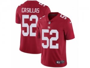 Mens Nike New York Giants #52 Jonathan Casillas Vapor Untouchable Limited Red Alternate NFL Jersey