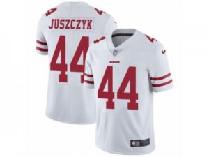 Mens Nike San Francisco 49ers #44 Kyle Juszczyk Vapor Untouchable Limited White NFL Jersey