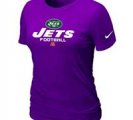 Women New York Jets Purple T-Shirt