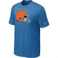 Cleveland Browns Sideline Legend Authentic Logo T-Shirt light Blue