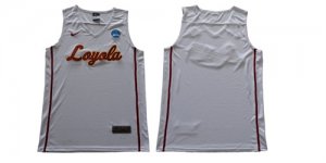 Loyola (Chi) Ramblers White Blank College Basketball Jersey