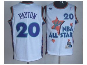 nba 95 all star #20 payton white