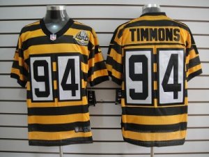 Nike NFL pittsburgh steelers #94 lawrence throwback yellow-black(team 80 anniversary)