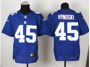 Nike New York Giants #45 Henry Hynoski blue Jerseys(Elite)