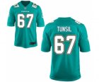 Men's Nike Miami Dolphins #67 Laremy Tunsil Game Green Team Color NFL Jersey