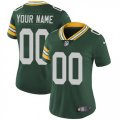 Womens Nike Green Bay Packers Customized Green Team Color Vapor Untouchable Limited Player NFL Jersey