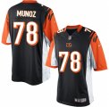 Men's Nike Cincinnati Bengals #78 Anthony Munoz Limited Black Team Color NFL Jersey