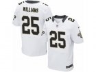 Mens Nike New Orleans Saints #25 P. J. Williams Elite White NFL Jersey