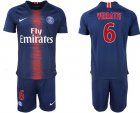 2018-19 Pari Saint-Germain 6 VERRATTI Home Soccer Jersey