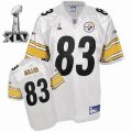 Pittsburgh Steelers #83 Heath Miller 2011 Super Bowl XLV Jersey