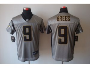 Nike NFL New Orleans Saints #9 Drew Brees Grey Shadow Jerseys