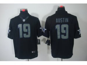 Nike NFL Dallas Cowboys #19 Miles Austin Black Jerseys(Impact Limited)