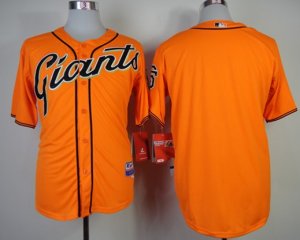 mlb jerseys san francisco giants blank orange[2014 new]