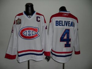 nhl montreal canadiens #4 beliveau white ccm[2011 winter classic]