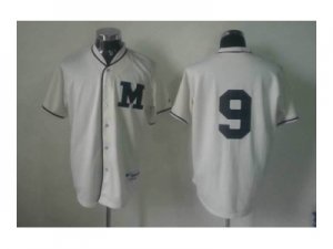 mlb jerseys milwaukee brewers #9 white[M]