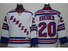 NHL New York Rangers #20 Chris Kreider White Road Stitched jerseys