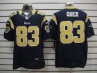 Nike NFL st. louis rams #83 quick dk.blue Elite Jerseys