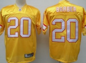 nfl Tampa Bay Buccaneers #20 Barber Yellow