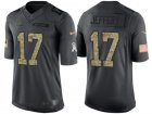 Nike Chicago Bears #17 Alshon Jeffery Mens Stitched Black NFL Salute to Service Limited Jerseys